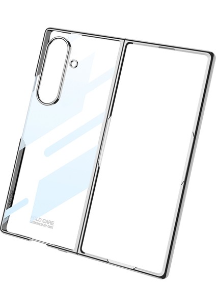 Galaxy Z Fold 7 Kılıf Zore Full Camlı Kıpta Kapak - Gri-Yeşil fırsatları