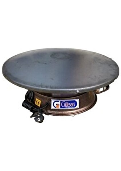 Kara Sac Elektrikli Termostatlı Gözleme Sacı Katmer Sacı Yufka Sacı