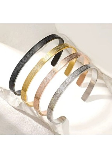 Ayetel Kürsi Bileklik Paslanmaz Çelik Ayarlanabilir Erkek/kadın Bileklik fiyatları