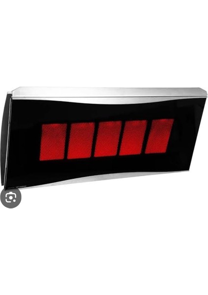 23 x 96 Siyah Seramik Cam (Black Ceramic Glass) – 1200°C Isıya Dayanıklı Radyant Soba Camı