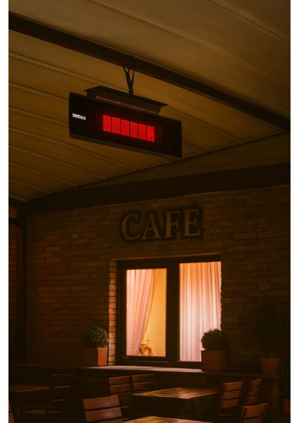 23 x 96 Siyah Seramik Cam (Black Ceramic Glass) – 1200°C Isıya Dayanıklı Radyant Soba Camı