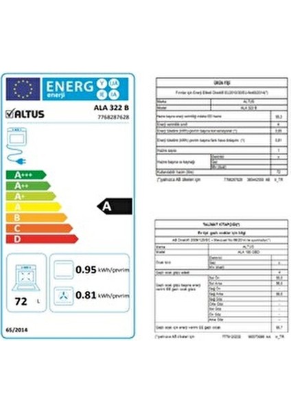 ( Ala 322 B - Ala 185 Gbd - Ala 570 B ) Siyah Ankastre Set fırsatları