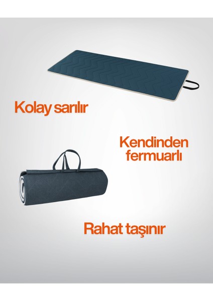 Mavi Taşınabilir Katlanır Yatak Karavan Kamp Yatağı Anne Yanı Yer Yatağı fırsatları