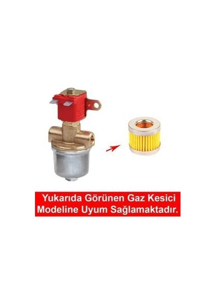 Gaz Kesici Filtre (Yeni Tip Içindir Dikkat )Atiker Gaz Kesici Iç Filtresi 1 Adet fırsatları