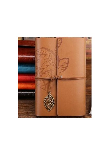 Deri Kapaklı Nostaljik Not Defteri Hatıra Defteri