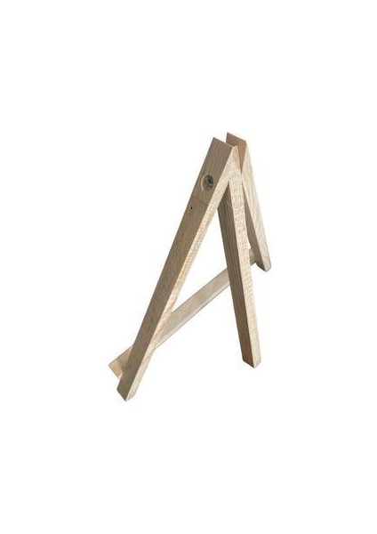 Masaüstü ŞÖVALE,26X20CM Ahşap Şövale, Mini Şövale