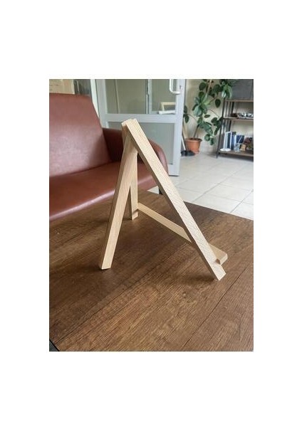 Masaüstü ŞÖVALE,26X20CM Ahşap Şövale, Mini Şövale fırsatları