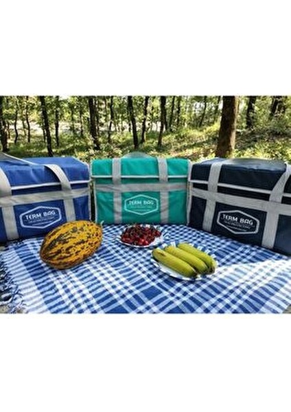 36 Lt Katlanabilir Termal Termo Çanta Sıcak Soğuk Tutucu Renkli Hafif ve Taşınabilir