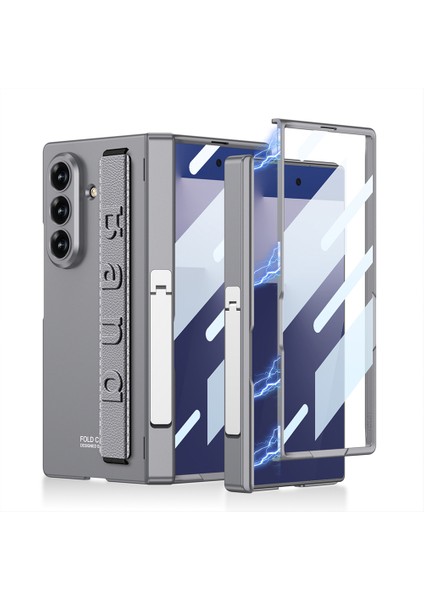 Galaxy Z Fold 7 Kılıf Zore Kıpta Kpt-01 Standlı Kapak - Siyah fiyatları