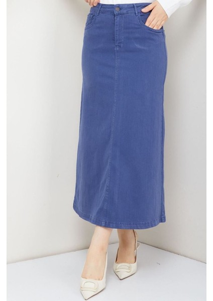 Ara Boy Likralı Gabardin Etek Antik Lacivert fiyatları