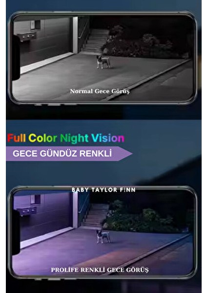 4 Kameralı 5 Mp Gece Renkli 8 Warm Ledli Yüz ve Araç Algılamalı Güvenlik Kamerası Seti