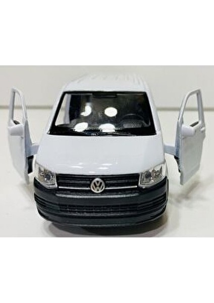 Welly Transporter T6 Die Cast Metal Araba Lisanslı 1-34 (Gri Veya Beyaz)