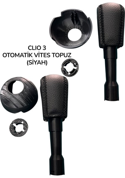 Clıo 3 Otomatik Vites Topuz (Siyah) 8200466656