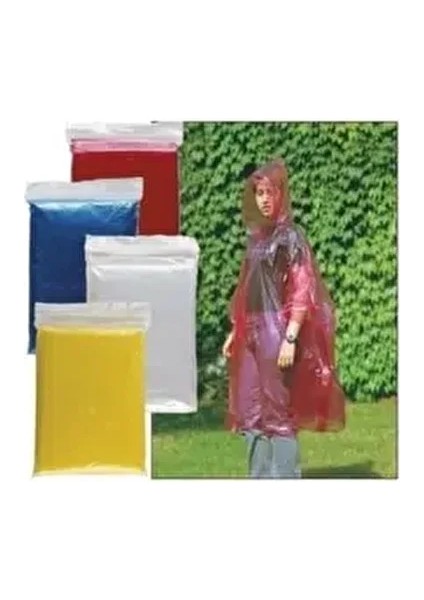 Tek Kullanımlık Yağmurluk (2 Renk) 10LU Paket