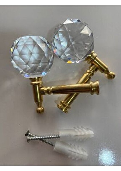 Renso Fon Perde Bağlama Demiri Kristal Pipo Askı Aparatı Altın Metal Renkli Şık Tasarım fiyatları