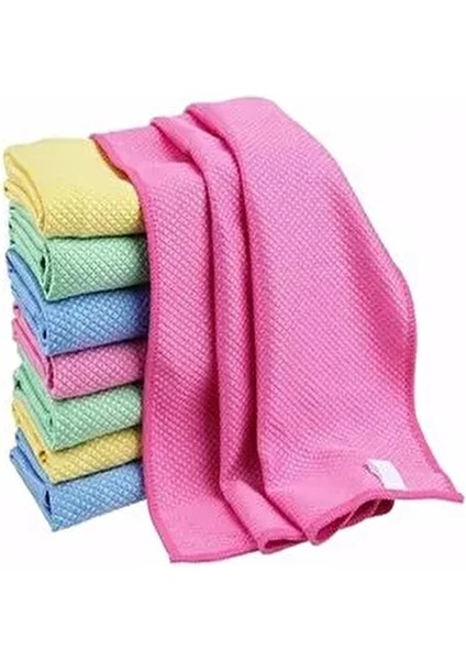 Kaliteli Mikrofiber 2li Cam Bezi 40X40CM