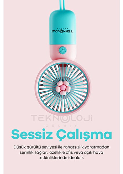 Mini Pervane Vantilatör Portatif Soğutucu 5 Fanlı Taşınabilir Tasarım fırsatları