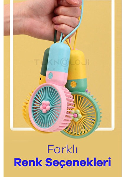 Mini Pervane Vantilatör Portatif Soğutucu 5 Fanlı Taşınabilir Tasarım indirimleri