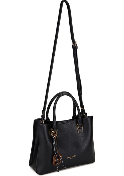 Kadın Siyah Dokulu Deri Omuz Çantası 05PO25Y082956-2-DKD S modelleri