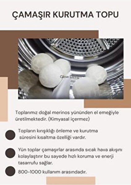 Çamaşır Kurutma Topu 3 Lü fiyatları