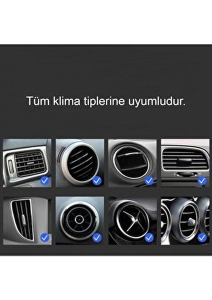 Mu Craft Saksılı Bitki Beyaz Çiçek Araç Içi Klima Koku Difüzörü Klipsli