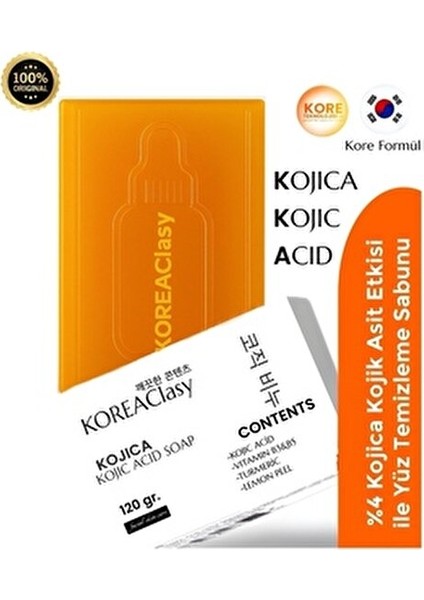 Kojic Asit Sabunu, Zerdeçal ve Kojik Asit Etkisi ile Leke Karşıtı Kojik Asit Sabunu modelleri