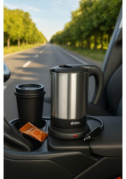 Paslanmaz Çelik Araç Içi Seyahat Kettle indirimleri