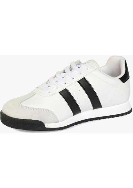 Samuel Beyaz Siyah Erkek Spor Ayakkabı modelleri