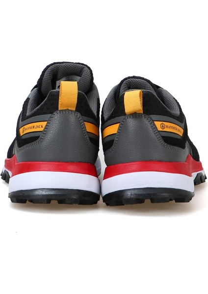 NADAL Siyah Kırmızı Erkek Sneaker Spor Ayakkabı 22308 fırsatları