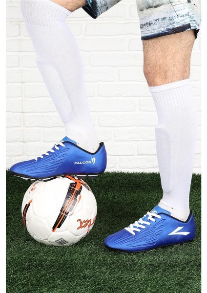 Falcon Erkek Krampon Futbol Ayakkabısı Mavi modelleri