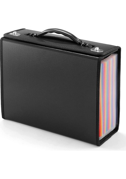 Hermoso 24 Cep Genişleyen Dosya Klasörü Accordian Dosya Düzenleyici Office Için (Yurt Dışından)