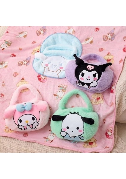 Beautifyy Karikatür Yastık Battaniye Battaniye Kanepe Battaniye Klima Şekerleme Battaniye Seyahat Battaniye (Yurt Dışından)