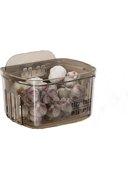 Lindsey Lucky Shop Zencefil ve Sarımsak Için Mutfak Duvar Sepeti (Yurt Dışından)