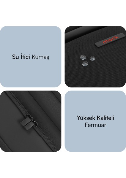 MCC-805 15.6 Business X Notebokk Çantası Usb Bağlantı fırsatları