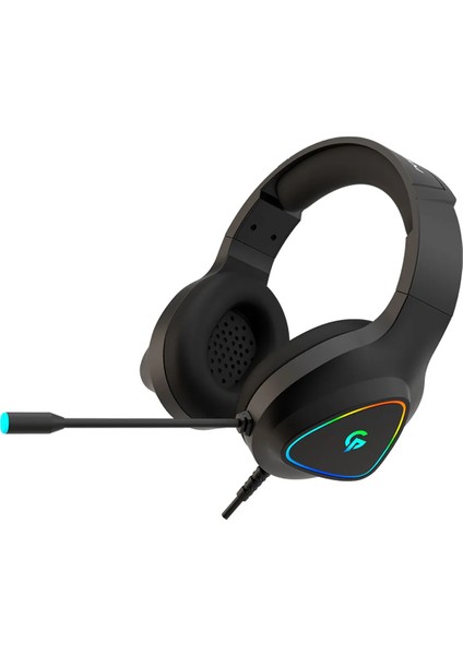 Esports Gaming Kulaklık 3D Ses Gürültü Engelleyici Mikrofon Rgb 50MM Sürücü 2.1m Kablo