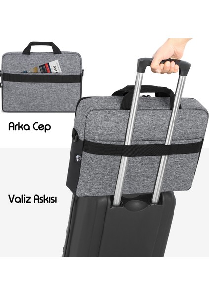 MCE-1102 15.6" Unıcıty Eco Notebook Çantası Gri fırsatları