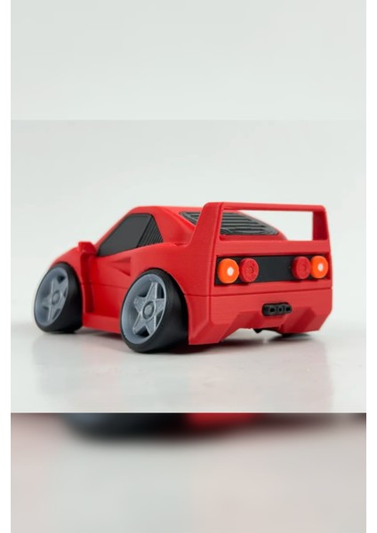 Karikatür Ferrari F40 Model Araba | Koleksiyonluk Dekoratif Maket | 3D Tasarım fırsatları