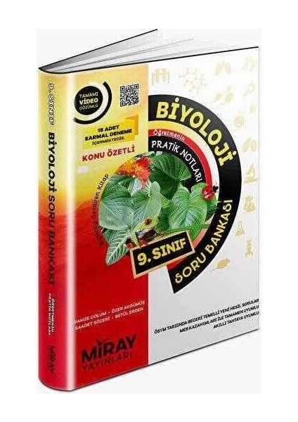 9. Sınıf Biyoloji Konu Özetli Soru Bankası