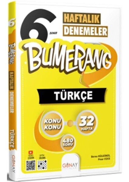 6. Sınıf Türkçe Bumerang Deneme