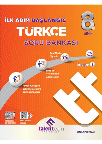 8. Sınıf Ilk Adım Başlangıç Türkçe Matematik Soru Bankası Seti fiyatları