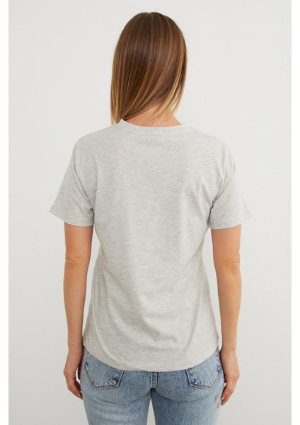 Basic Bisiklet Yaka Tişört