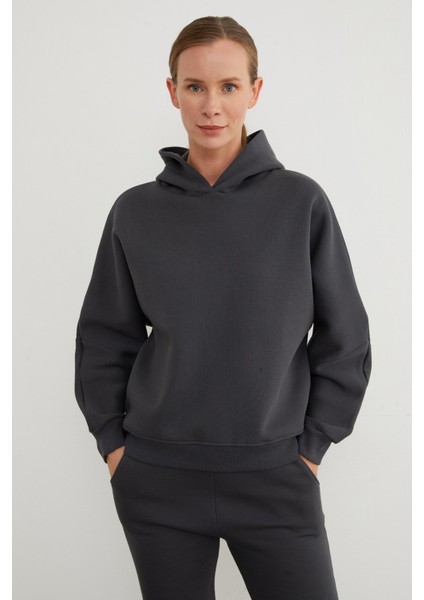 3 Iplik Basic Kapüşonlu Jogger Eşofman Takımı modelleri