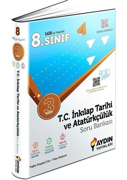 8. Sınıf İnkılap Tarihi Üç Adım Soru Bankası