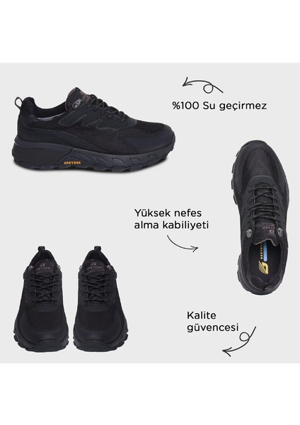 Siyah Su Geçirmez Ayakkabı 4K1GA16345