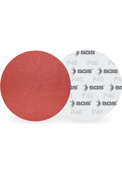 115MM Cırtlı Zımpara P80 Kum (Aluminium Oxide) (10 Adet)