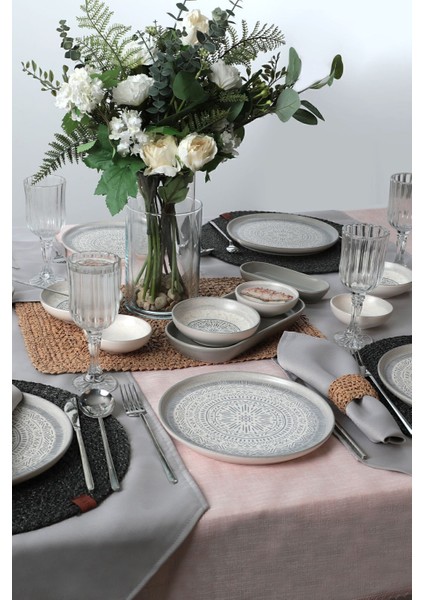 Stone Kahvaltı Takımı 18 Parça 6 Kişilik 21426-27