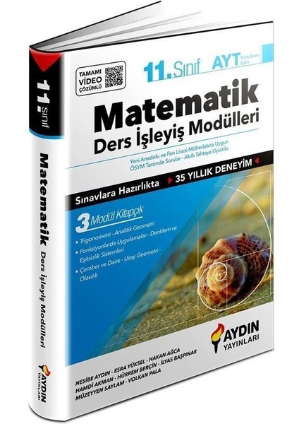11. Sınıf Aydın Matematik Ders İşleyiş Modüller