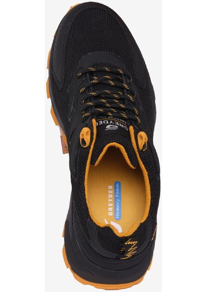 Siyah Sarı Su Geçirmez Ayakkabı 4K1GA16345