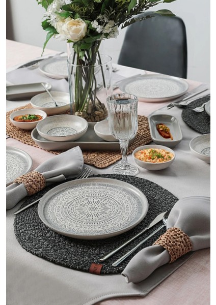 Stone Kahvaltı Takımı 18 Parça 6 Kişilik 21426-27