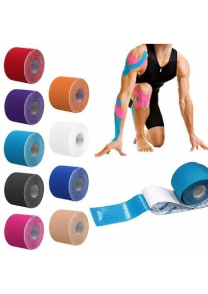 Siyah Sporcu Kinesio